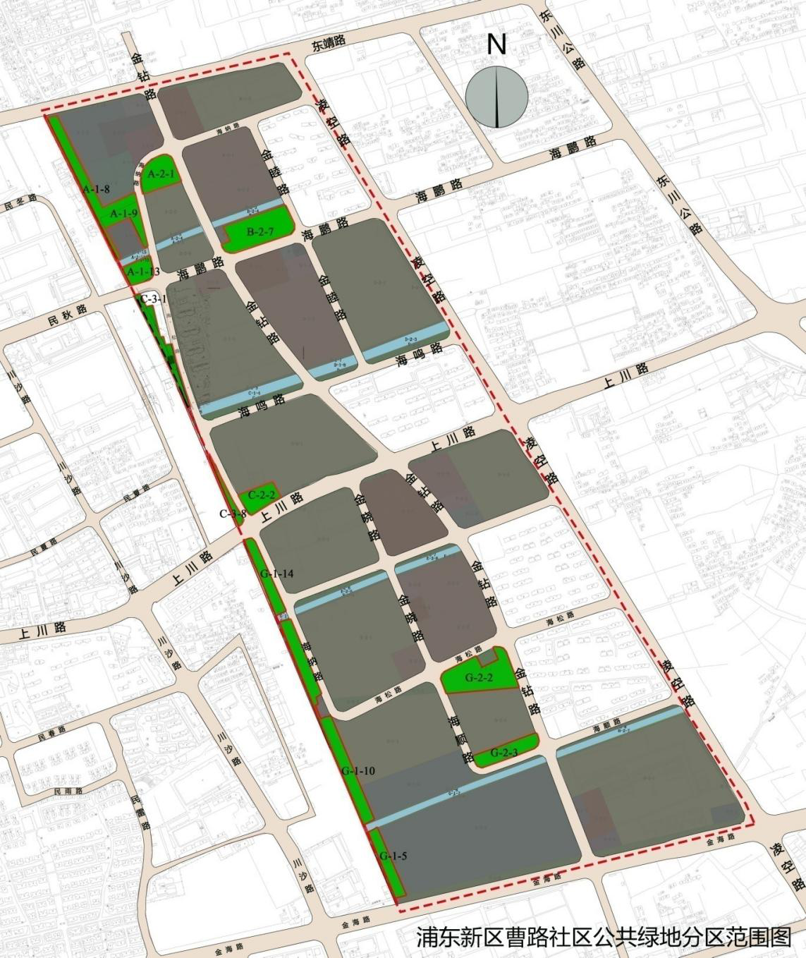 曹路大型居住区配套公共绿地项目启动建设