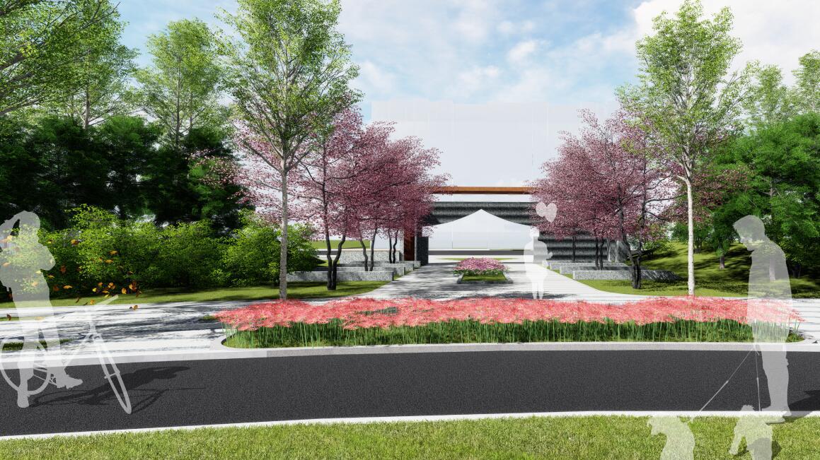 政务信息公开处理单-盘古新建绿地二期工程开工建设(叶莉)局部效果图