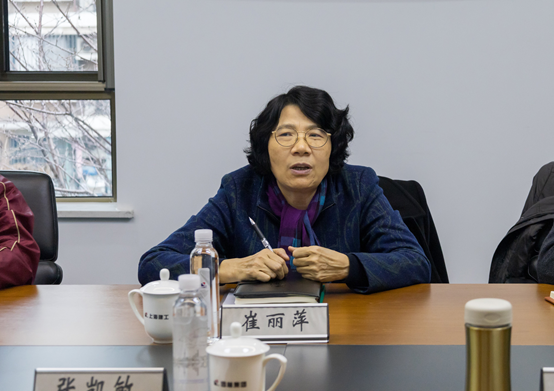 崔丽萍巡视员带队赴上海市园林工程有限公司开展促发展保安全大走访大