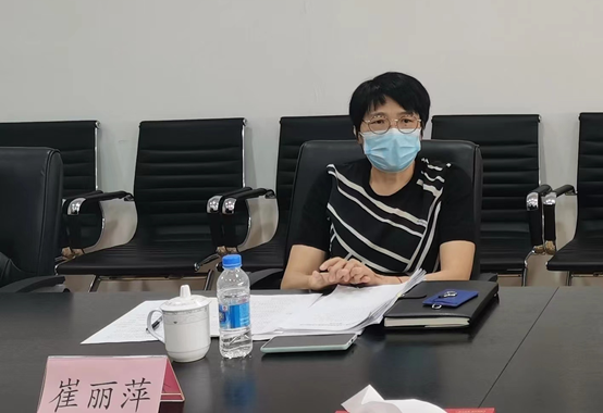 崔丽萍巡视员赴工程管理站开展在沪园林绿化施工企业信用信息管理工作